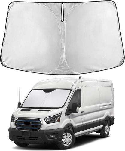 Windshield Sun Shade, Foldable Car Window Shades, 280T Visor Shade - Colors E