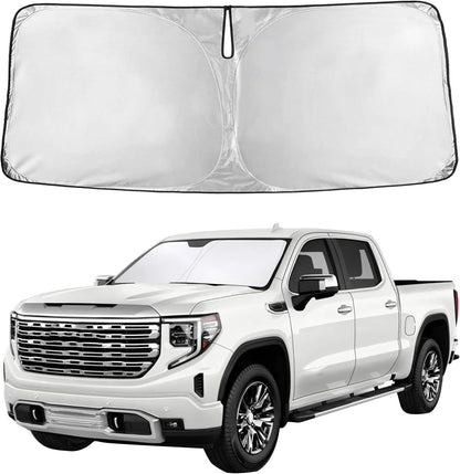 Windshield Sun Shade, Foldable Car Window Shades, 280T Visor Shade - Colors E