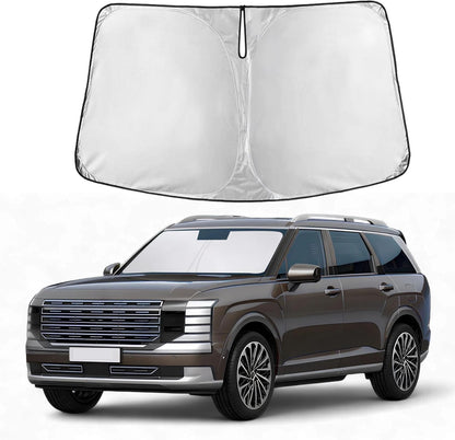 Windshield Sun Shade, Foldable Car Window Shades, 280T Visor Shade - Colors E