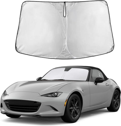 Windshield Sun Shade, Foldable Car Window Shades, 280T Visor Shade - Colors E