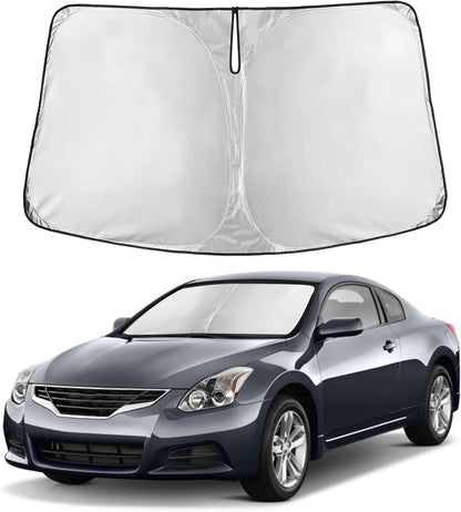 Windshield Sun Shade, Foldable Car Window Shades, 280T Visor Shade - Colors E