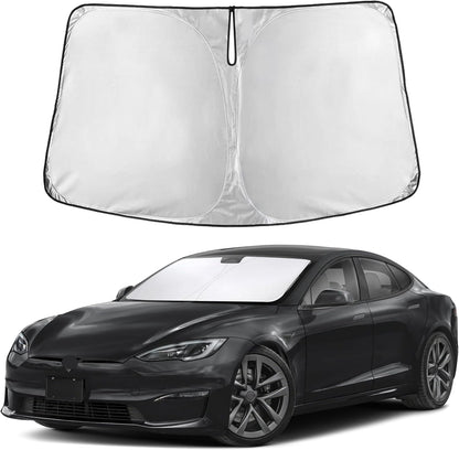 Windshield Sun Shade, Foldable Car Window Shades, 280T Visor Shade - Colors E