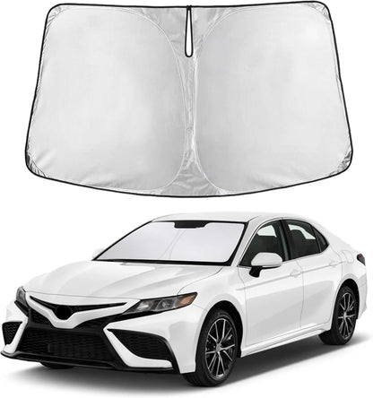 Windshield Sun Shade, Foldable Car Window Shades, 280T Visor Shade - Colors E