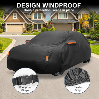 210D-PU Car Cover for Honda Civic Sedan Coupe - Colors B