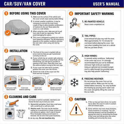 210D-PU Car Cover for Honda Civic Sedan Coupe - Colors B