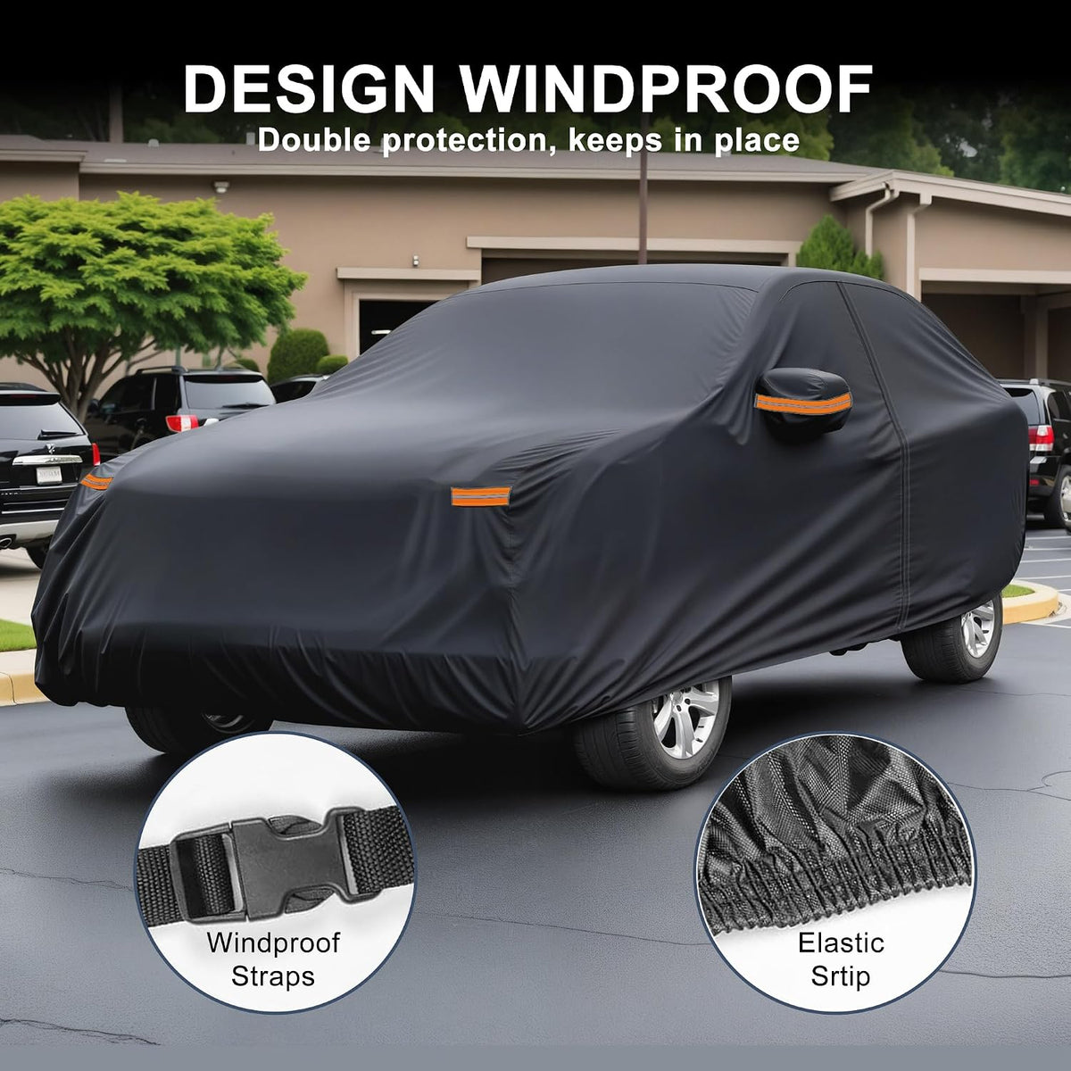 210D-PU Car Cover for Honda Civic Sedan Coupe - Colors B