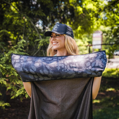 Athletic Running Towel, Full-Sized, Car Seat Cover - Performance Microfiber (Garden of Races Past) - Colors B