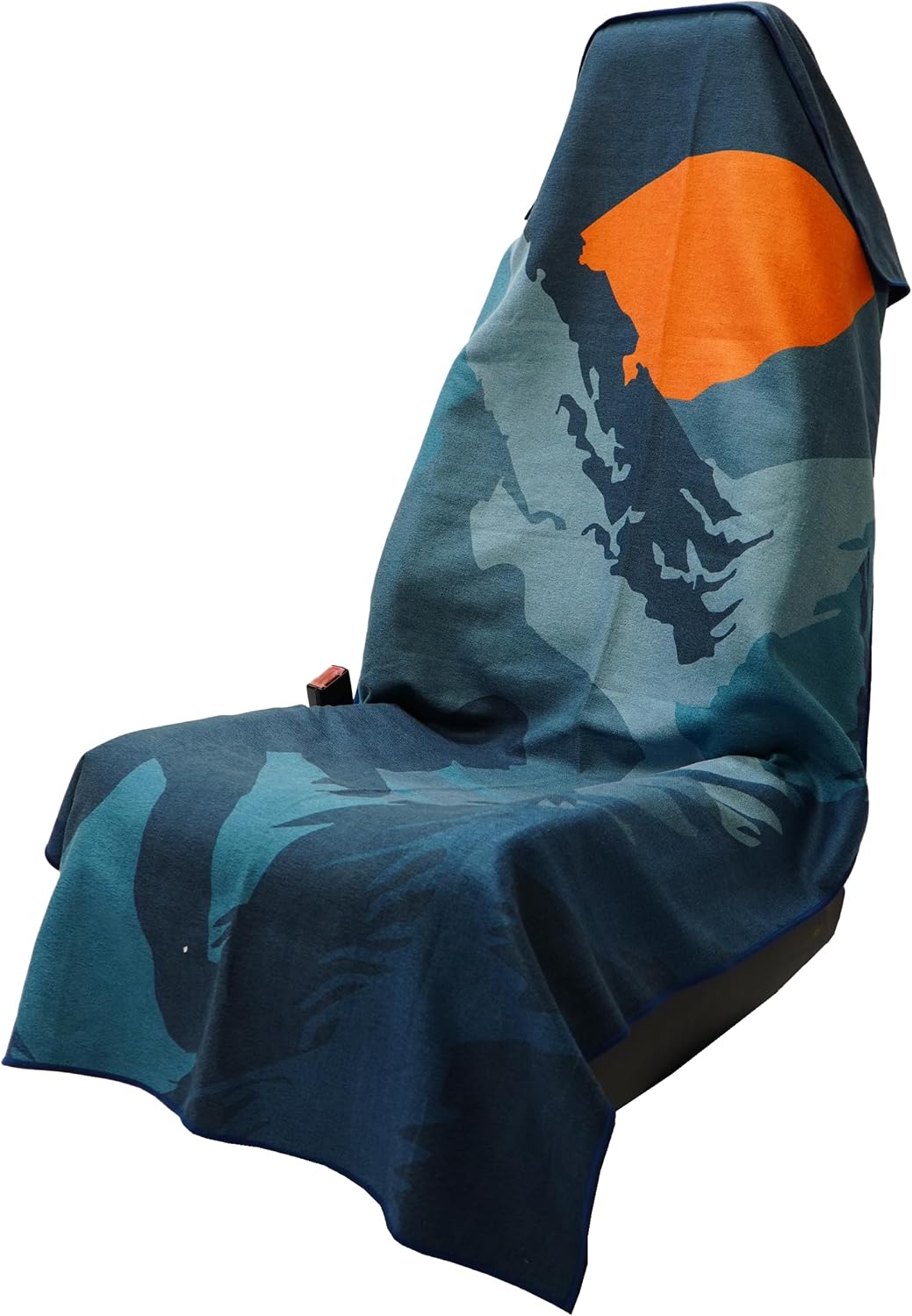 Athletic Running Towel, Full-Sized, Car Seat Cover - Performance Microfiber (Garden of Races Past) - Colors B