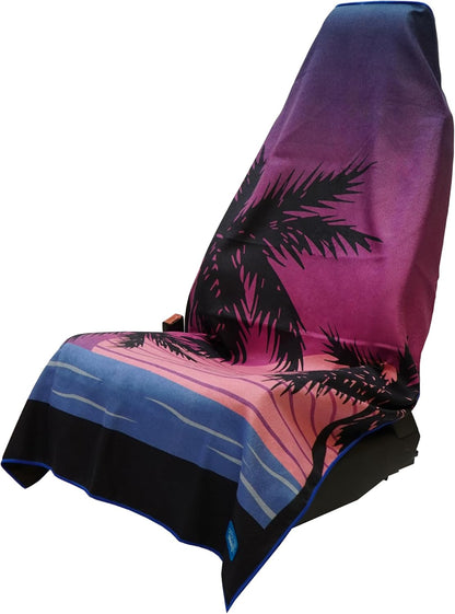 Athletic Running Towel, Full-Sized, Car Seat Cover - Performance Microfiber (Garden of Races Past) - Colors B