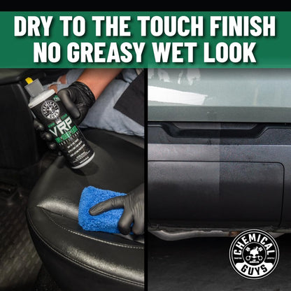 Chemical Guys VRP Vinyl, Rubber and Plastic Protectant, Super Shine Dressing for Tires, Trim and More, Safe for Cars, Trucks, SUVs, & More (16 Fl oz) - New Car Scent