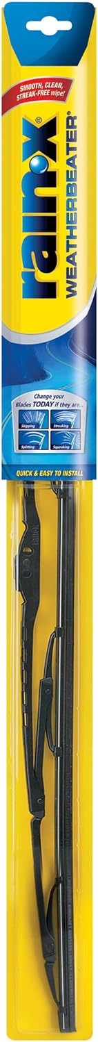 Rain-X 820148 WeatherBeater Wiper Blades, 24" and 18" Windshield Wipers, Automotive Replacement Windshield Wiper Blades That Meet Or Exceed OEM Quality And Durability Standards, (Set of 2)