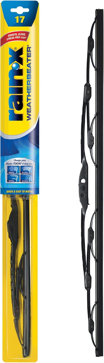 Rain-X 820148 WeatherBeater Wiper Blades, 24" and 18" Windshield Wipers, Automotive Replacement Windshield Wiper Blades That Meet Or Exceed OEM Quality And Durability Standards, (Set of 2)