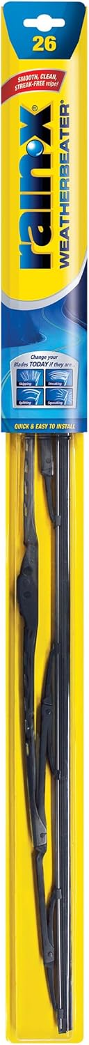 Rain-X 820148 WeatherBeater Wiper Blades, 24" and 18" Windshield Wipers, Automotive Replacement Windshield Wiper Blades That Meet Or Exceed OEM Quality And Durability Standards, (Set of 2)